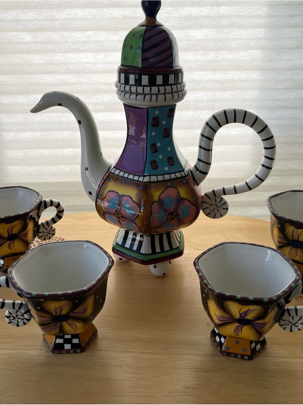 Whimsical Prospero Teapot and Mug Set